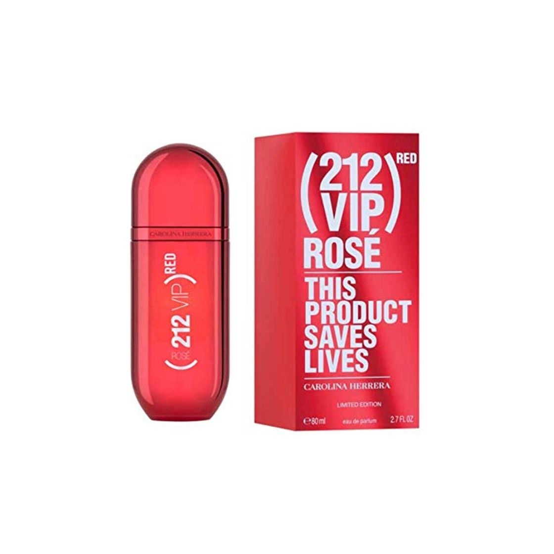 Product CAROLINA HERRERA 212 VIP ROSE RED EDITION EDP 80 ML VP.