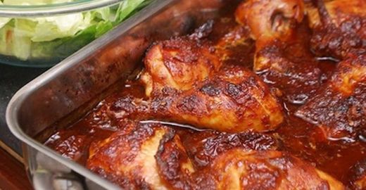 Pollo al Horno Chino Receta – Comida de China - Online Women