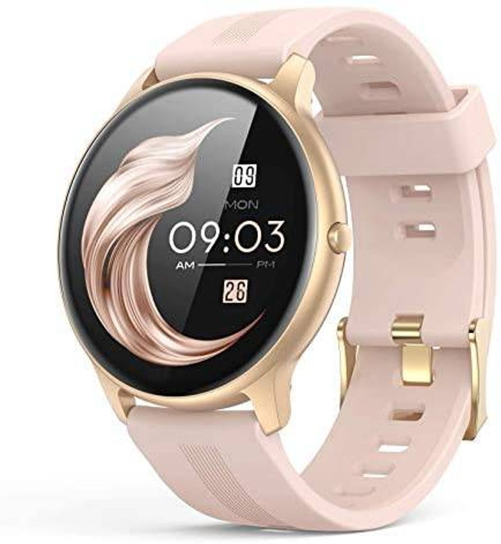 Moda AGPTEK Reloj inteligente para mujer,

