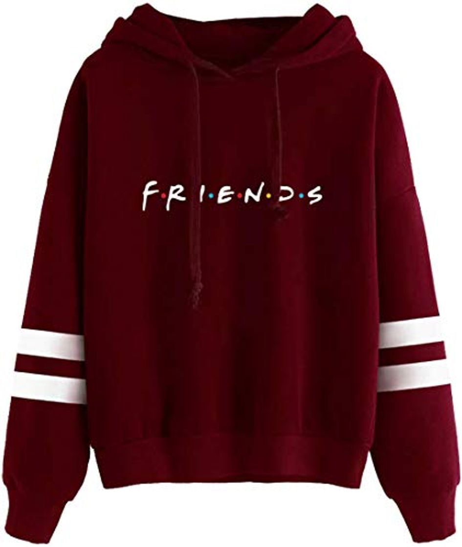 Fashion PANOZON Sudadera Friends Hombre Serie Chaqueta Adolescente con Capucha Jersey Mangas Largas