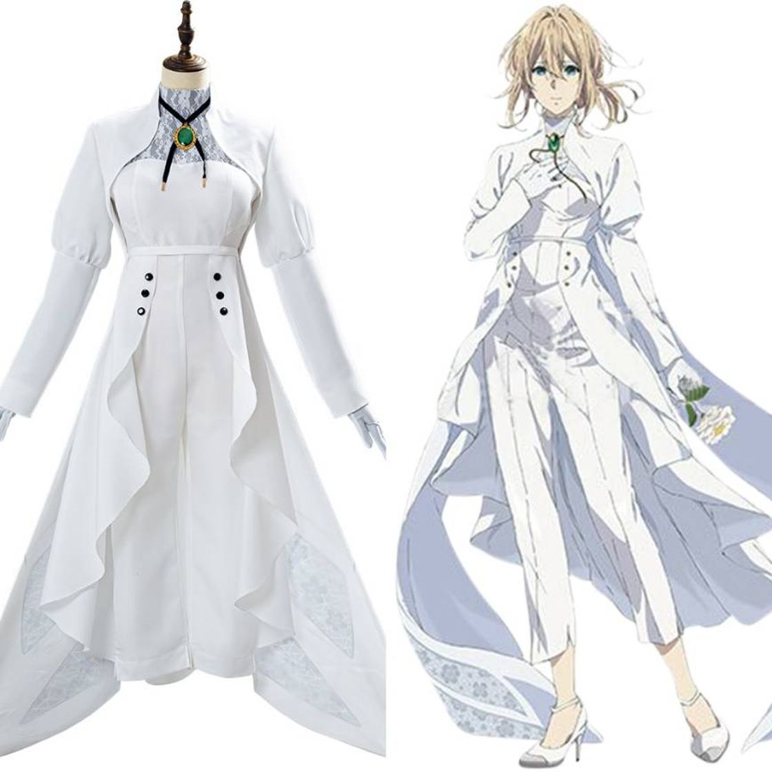 Moda Violet Evergarden Eternity and the Auto Memories Doll Violrt