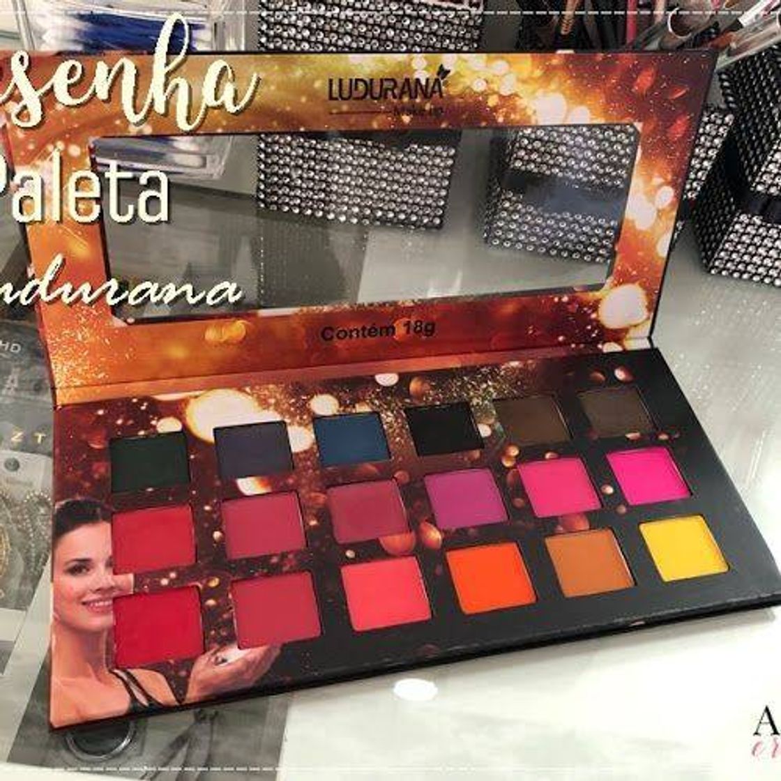 Fashion Paleta de sombras ludurana 💜