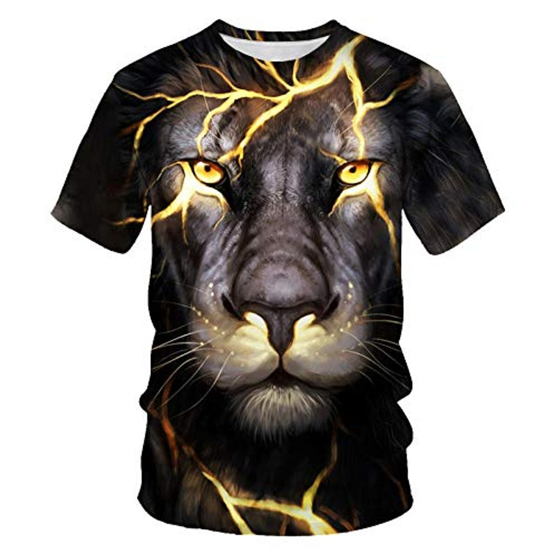 Fashion T-Shirt 3D unissex folgado Casual Manga Curta macacão de Gola Redonda Tops