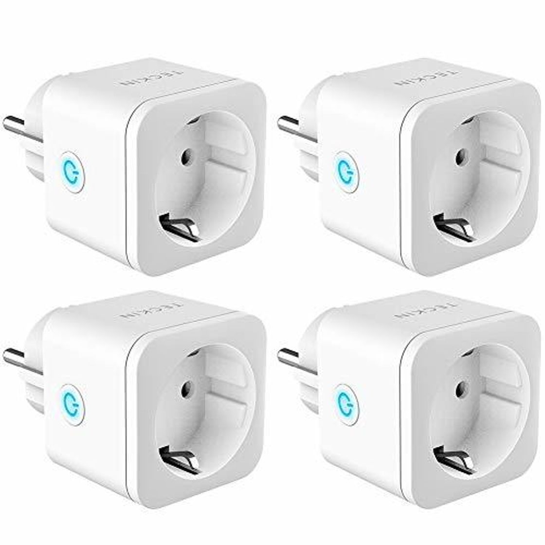 Social Enchufe Inteligente WiFi TECKIN 16A 3300W Mini Smart Plug Funciona con Amazon