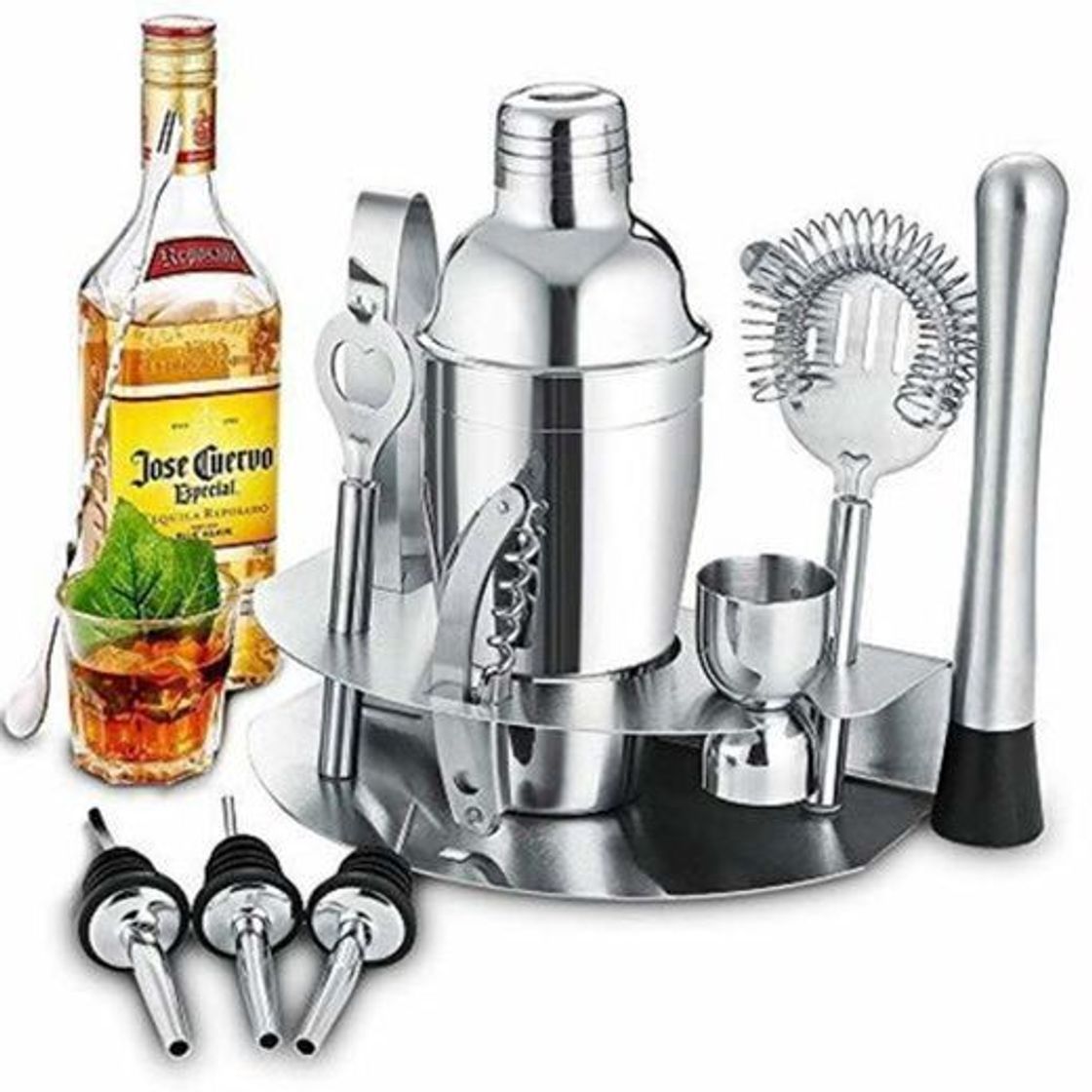 Social Coctelera de Cóctel, Conjunto Coctelera de 12 Piezas