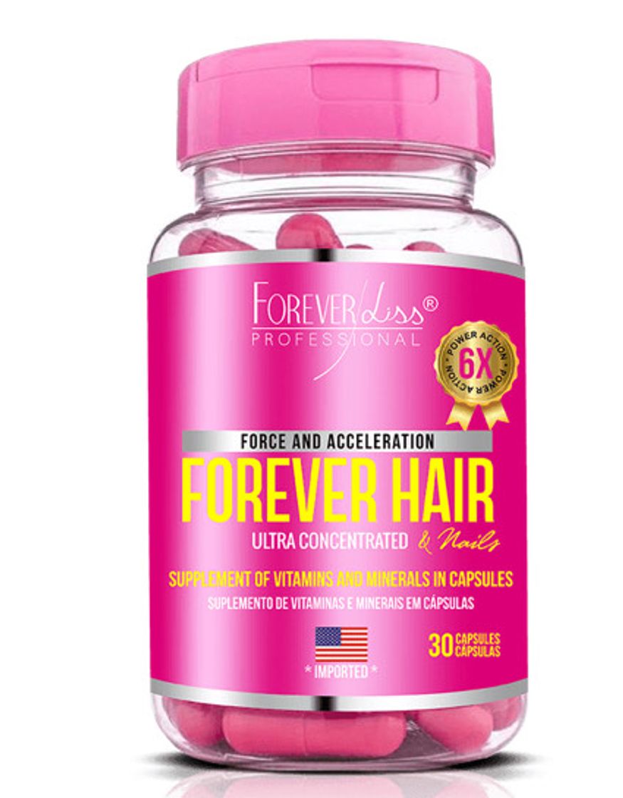 Moda Forever Hair Crescimento Capilar Tratamento 30 dias - Forever Liss ...