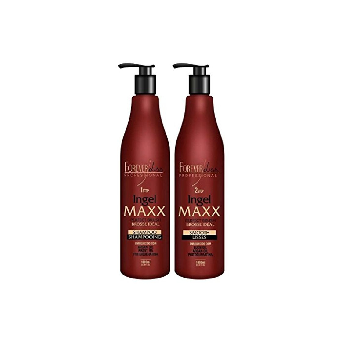 Producto Forever Liss Maxx Brazilian Keratin Treatment Kit 2 x 1000 ml