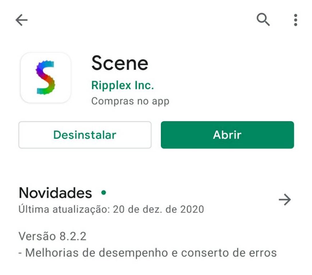 Apps Scene / App organizador de Feed.👍