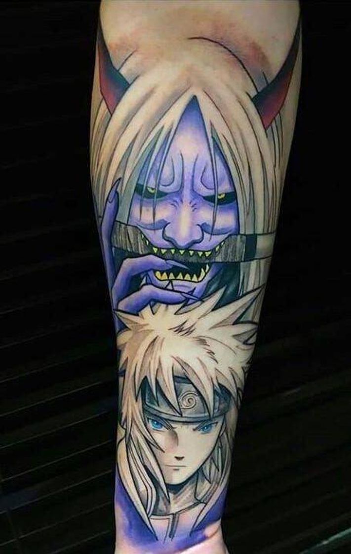 Moda Tatuagens de anime