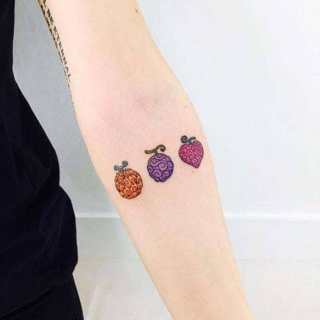 Moda Tatuagens de anime