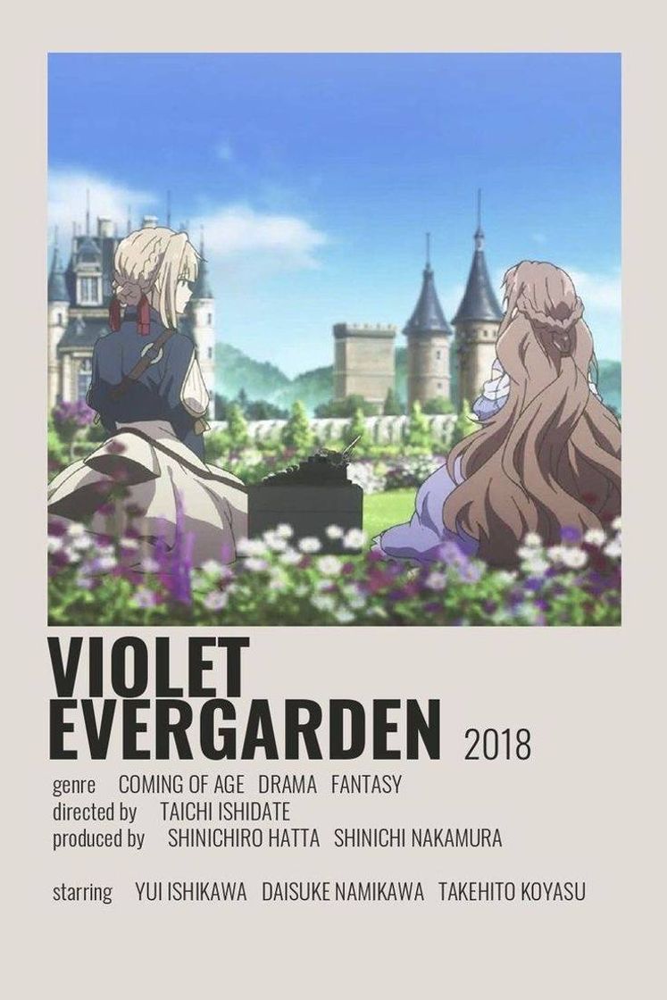 Moda Violet Evergarden