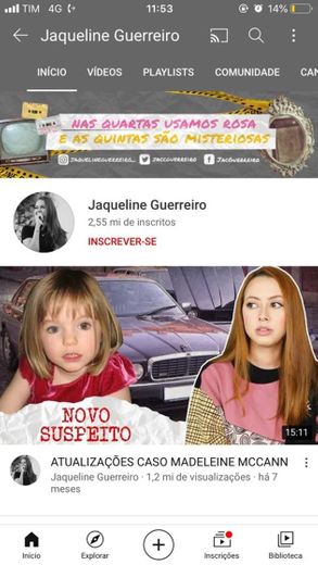 Jaqueline Guerreiro - YouTube  