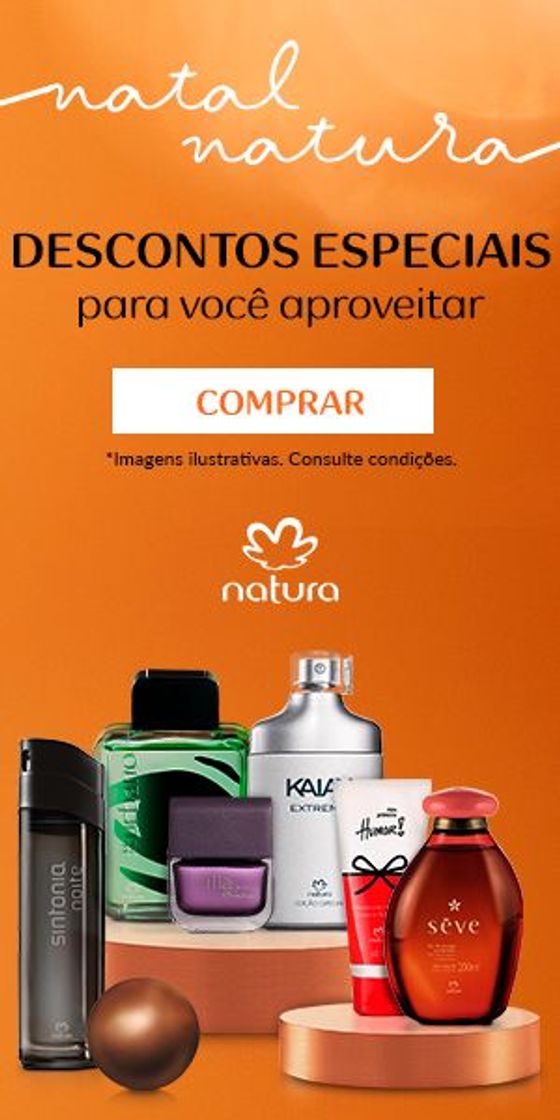 Moda PROMOÇÕES DE PRODUTOS NATURA