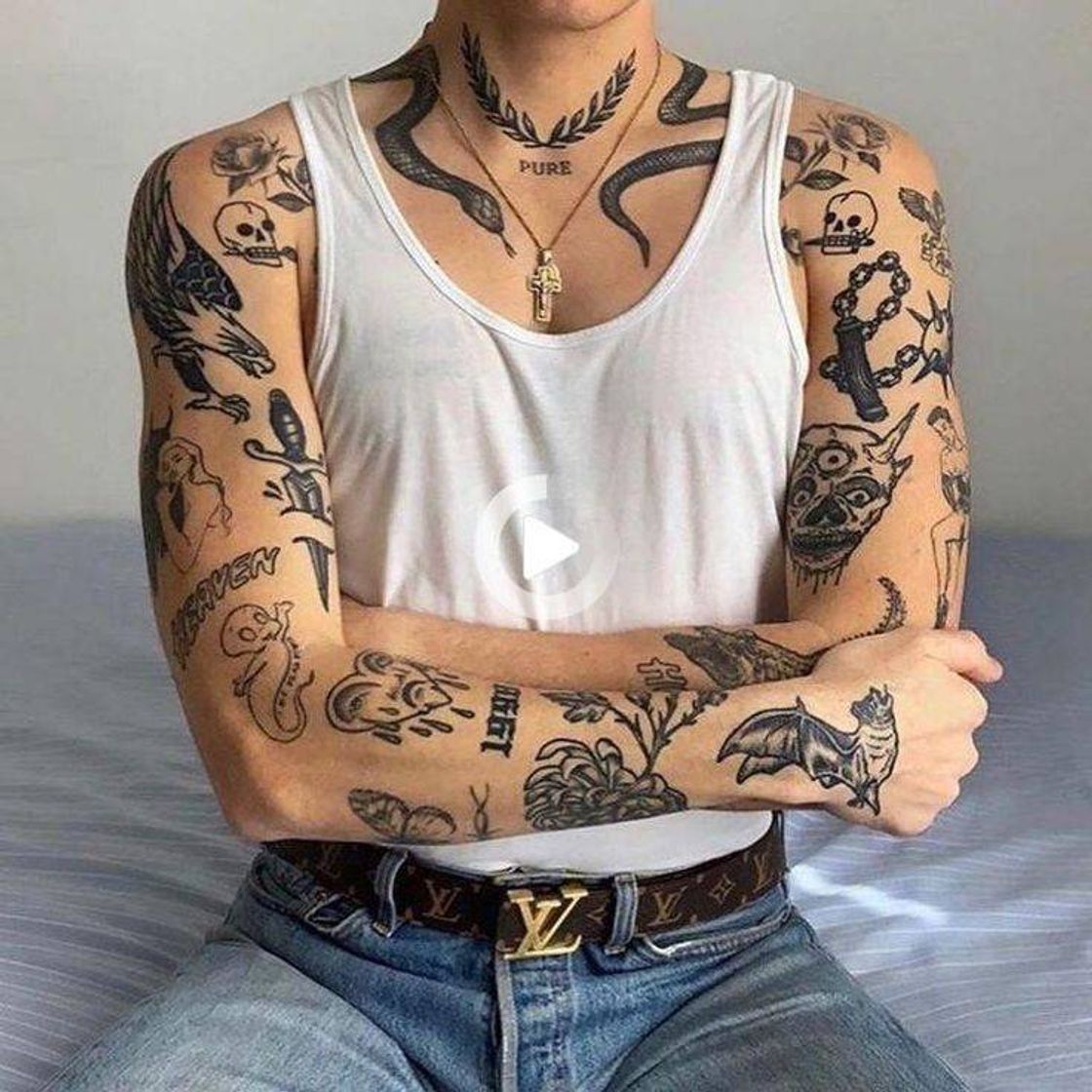 Fashion tatuagem 🖤🏁