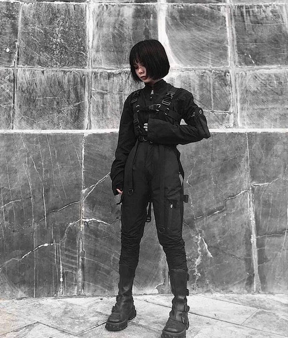 Fashion Techwear fashion🖤🖤