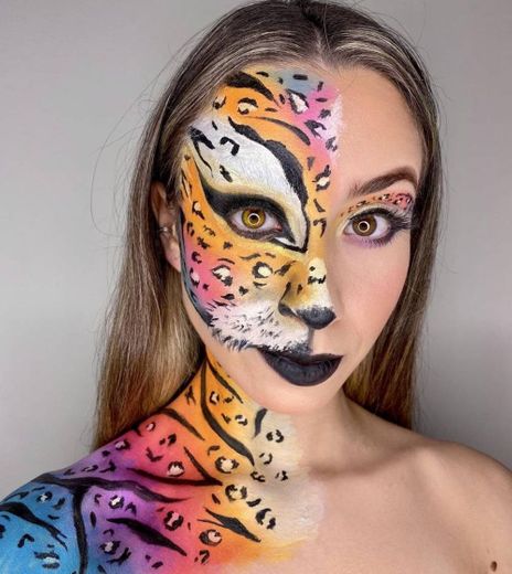 Leopardo Colorido 🌈