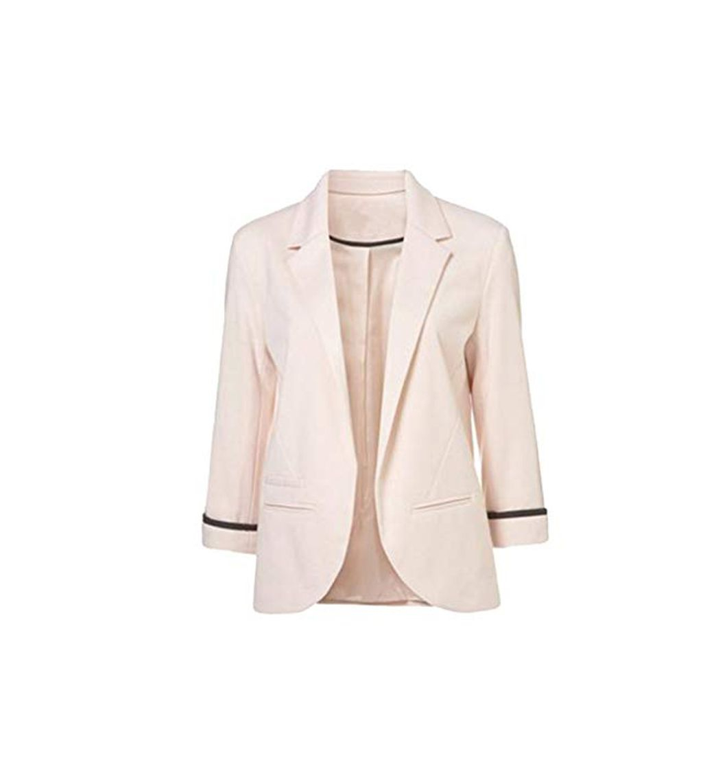 Moda Chaqueta de Traje de Negocios para Mujer Blazers Manga 3