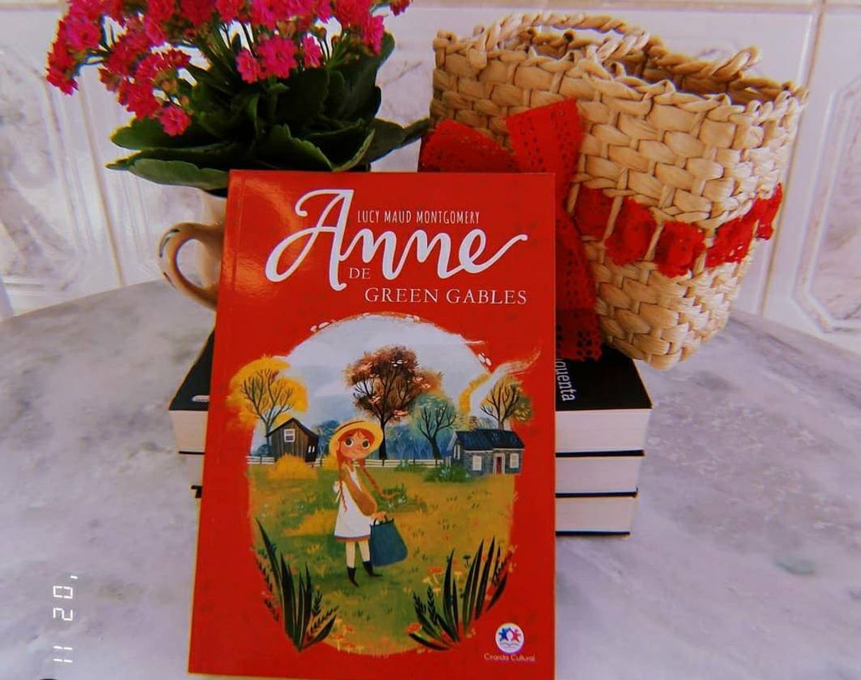 Book Anne de Green Gables,o primeiro livro da coleção