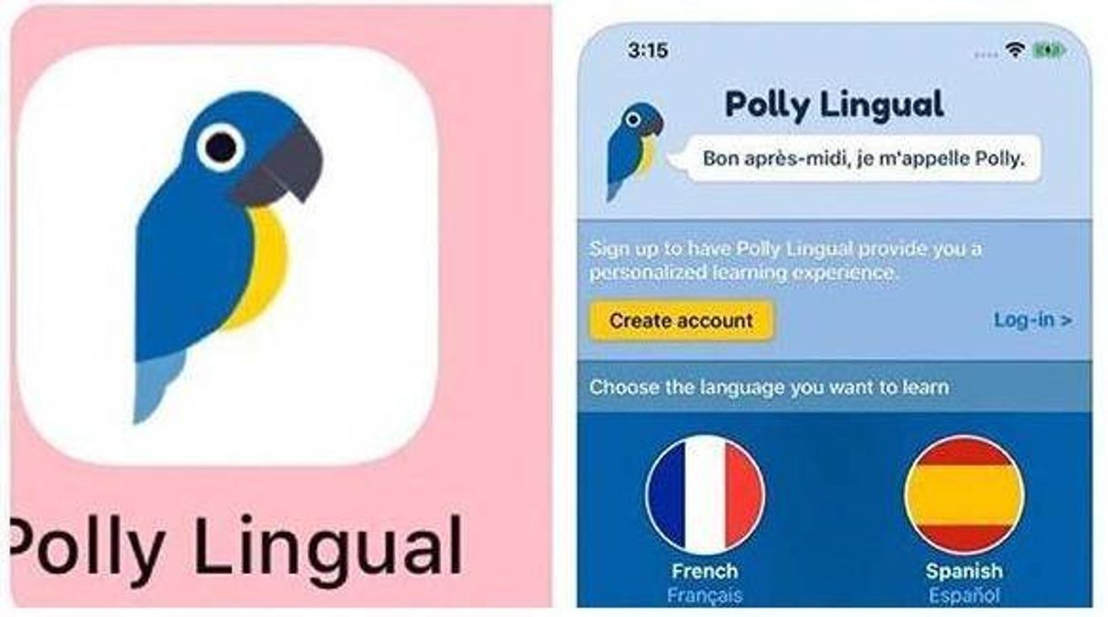 App Polly Lingual