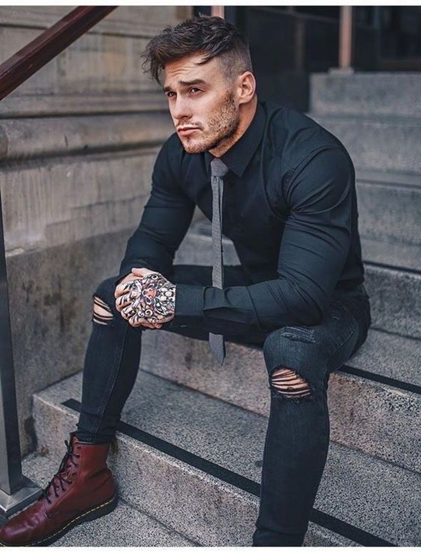 Fashion Look masculino black