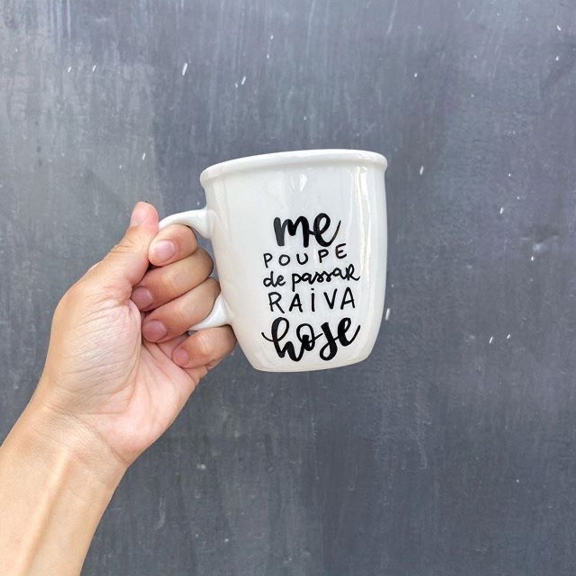 Fashion Caneca personalizada com uma mensagem pro dia 