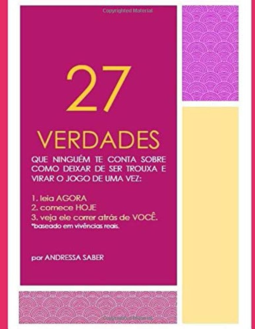 Book 27 VERDADES: Como deixar de ser trouxa e virar o jogo hoje: