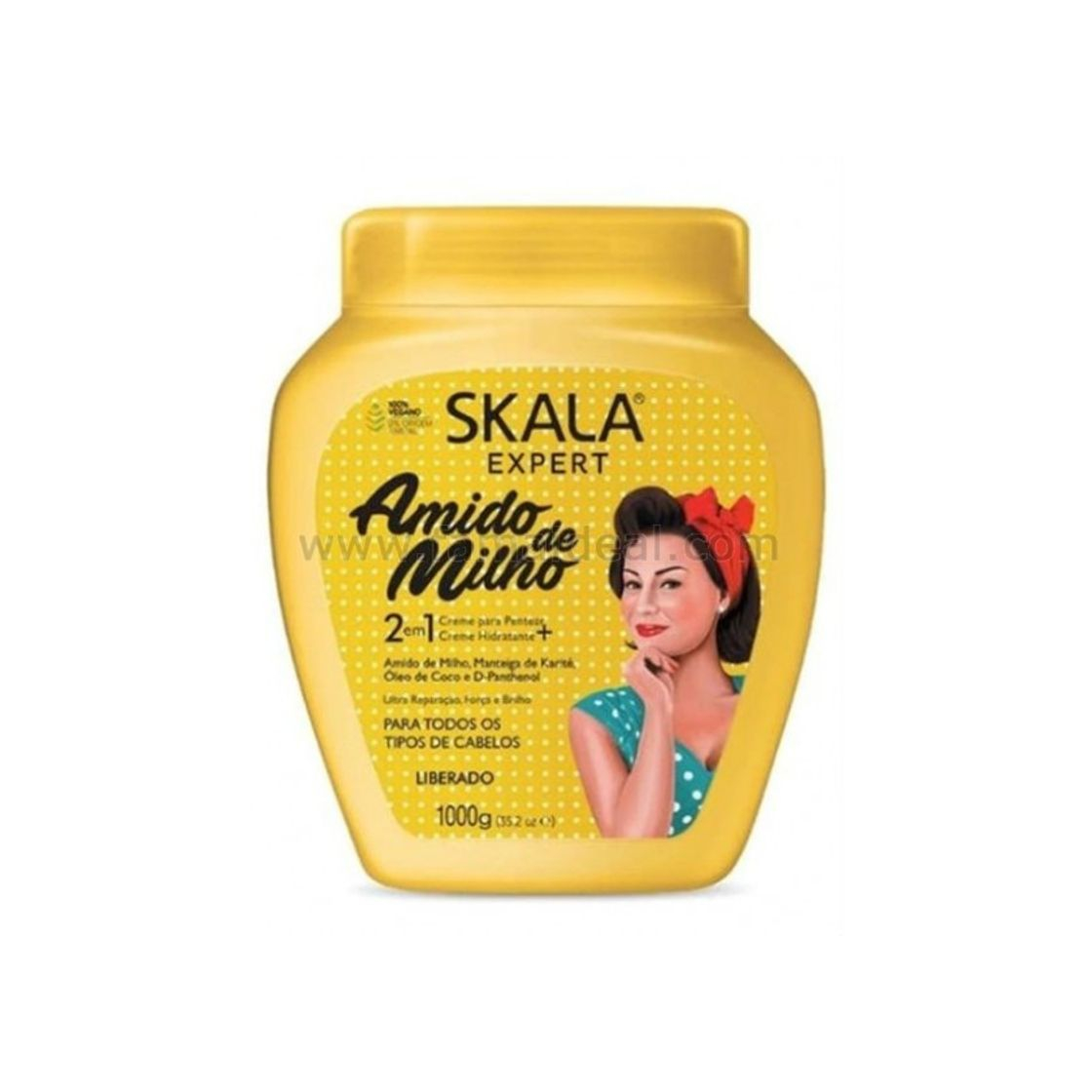 Social SKALA Crema ACONDICIONADORA AMIDO 1000ML