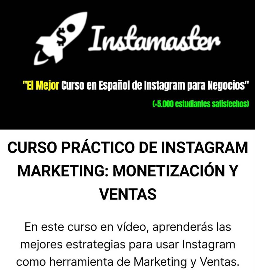 Producto Monetización y ventas en Instagram