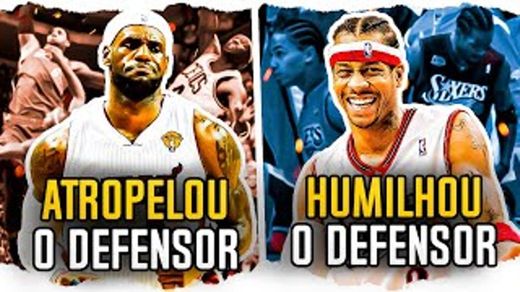 As jogadas mais humilhantes e desrespeitosas da NBA.
