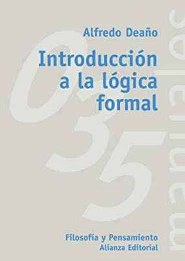Introducción a la lógica formal - Alfredo Deaño
