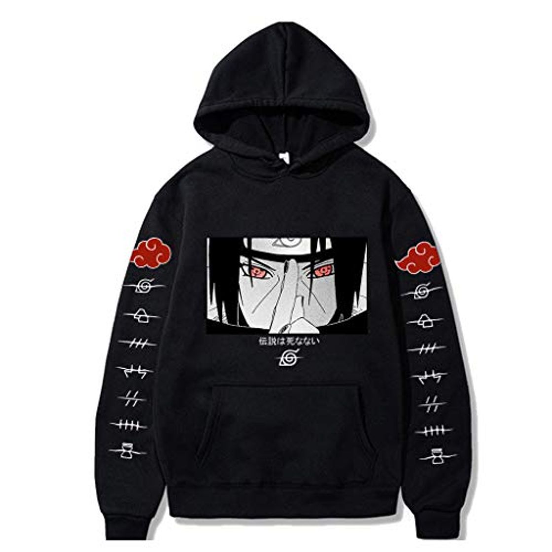 Moda KIACIYA Sudadera Naruto, 3D Uchiha Sasuke Uchiha Itachi Anime Cosplay Sudadera con