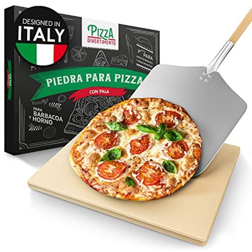 Pizza Divertimento Piedra para pizza para horno y parrilla de gas