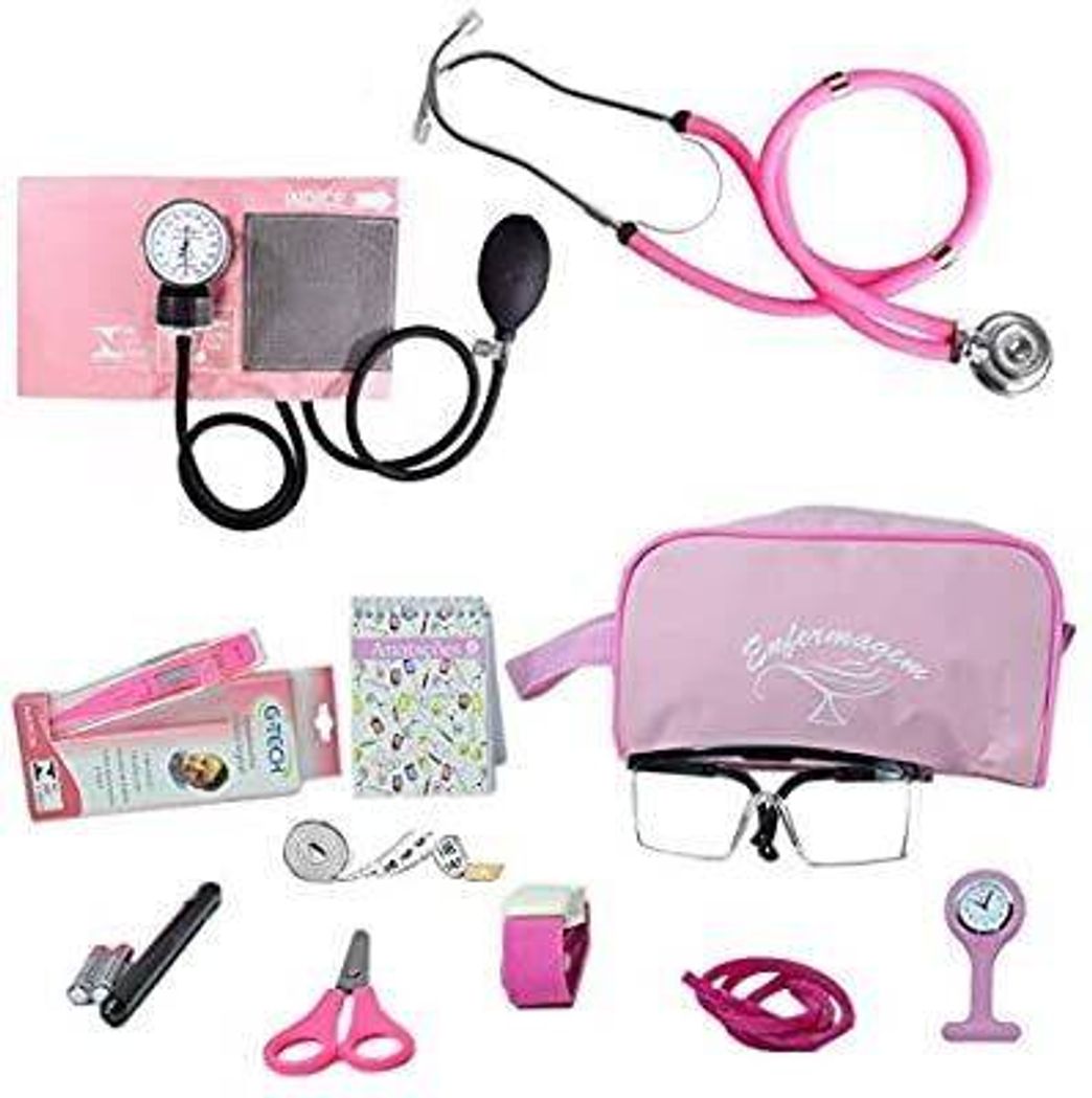 Moda Kit Material De Bolso Para Enfermagem Completo - Premium (Ro