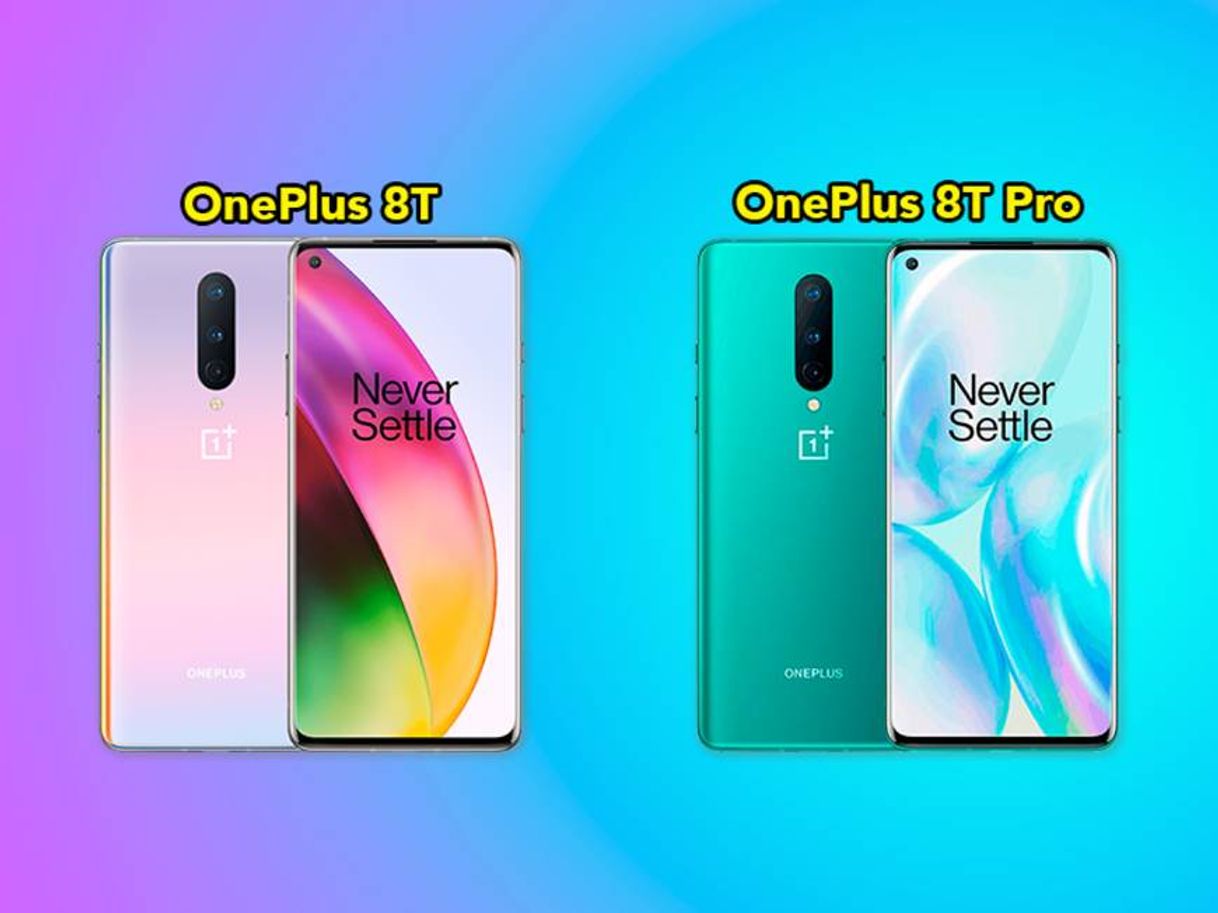 Producto OnePlus 8T Verde Aguamarina | Pantalla fluida FHD