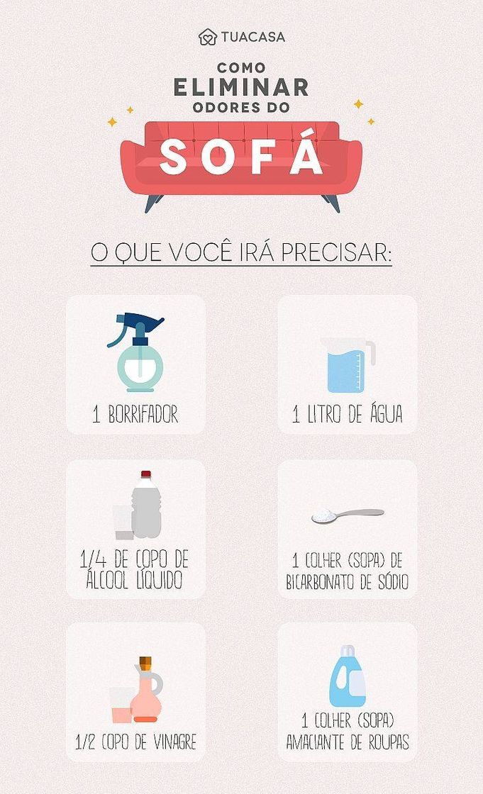 Moda Limpeza para o sofá ✨