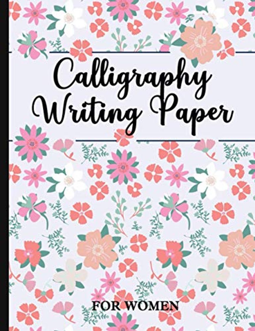 Libros Calligraphy Writing Paper: 100 Sheet Pages