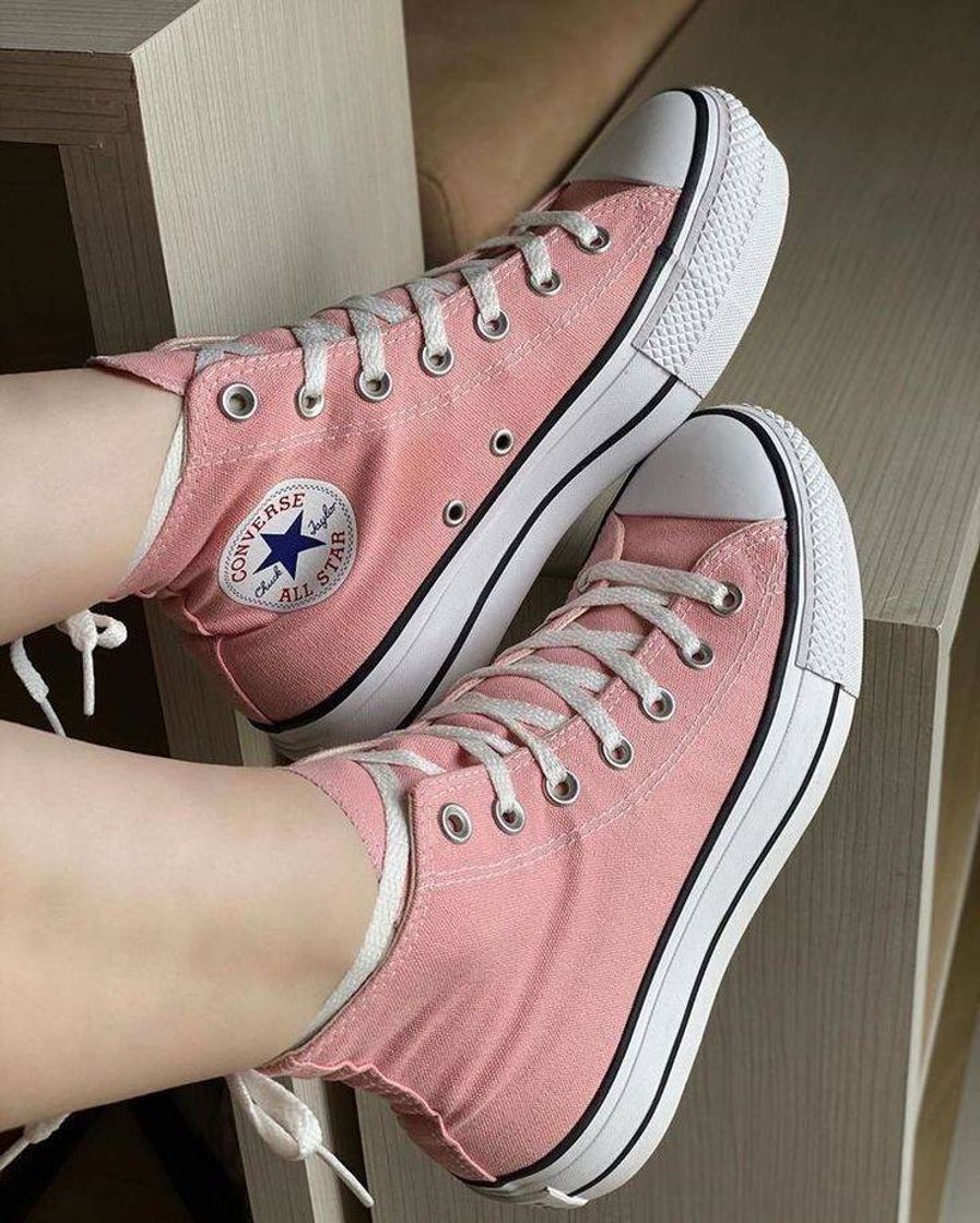 Moda Aff, sem palavras pra esse AllStar rosa bebê