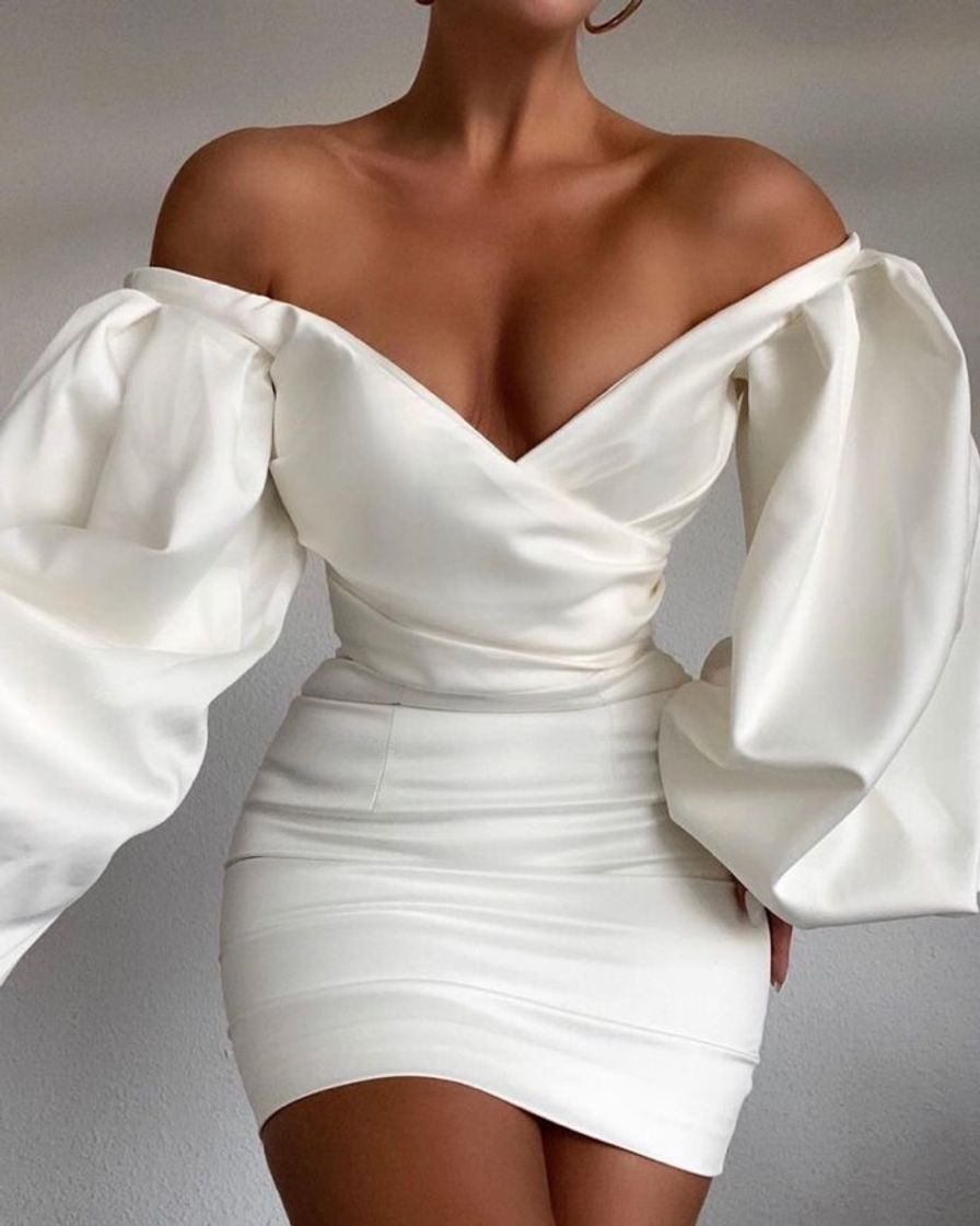 Fashion Vestido Branco 