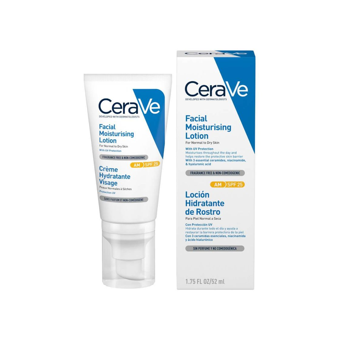 Crema facial hidratante CeraVe SPF25
