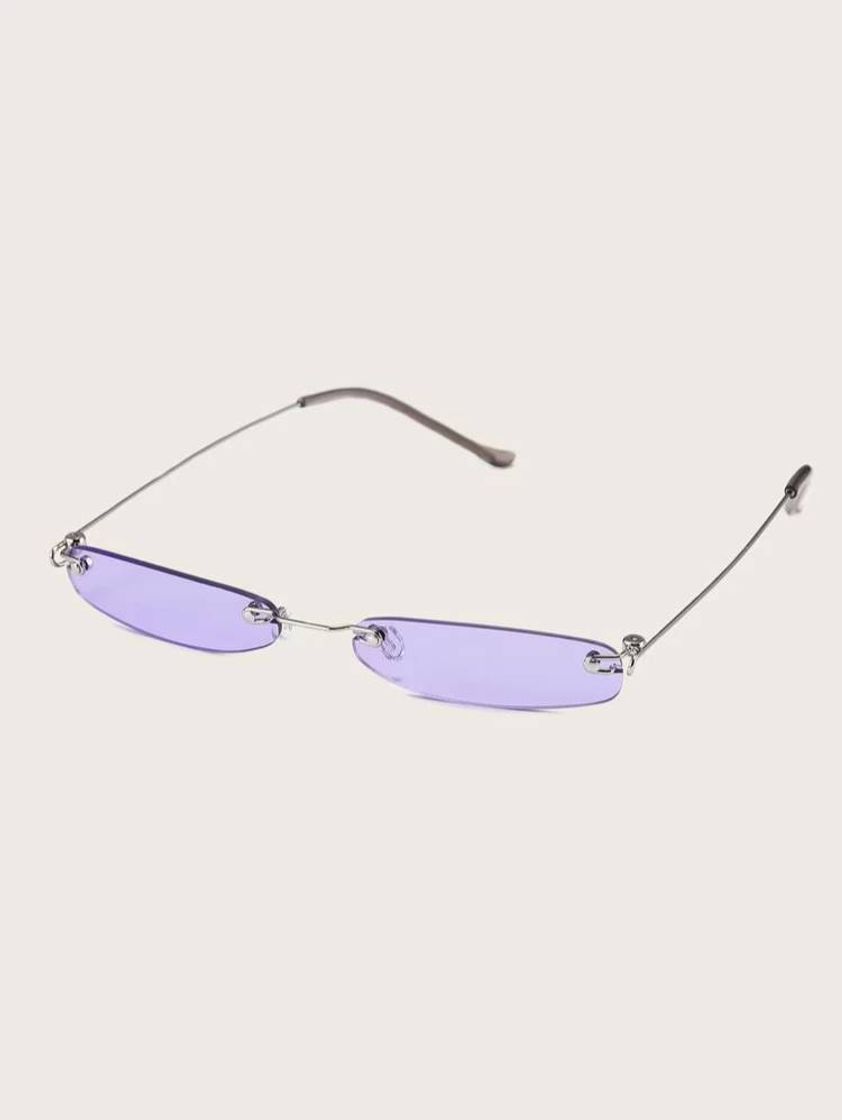 Fashion Rimless Irregular Frame Sunglasses With Case | SHEIN USA