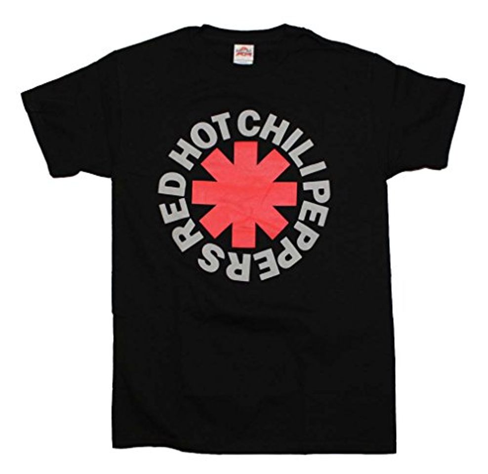 Moda Camiseta Oficial Red Hot Chili Peppers Distressed Asterisk