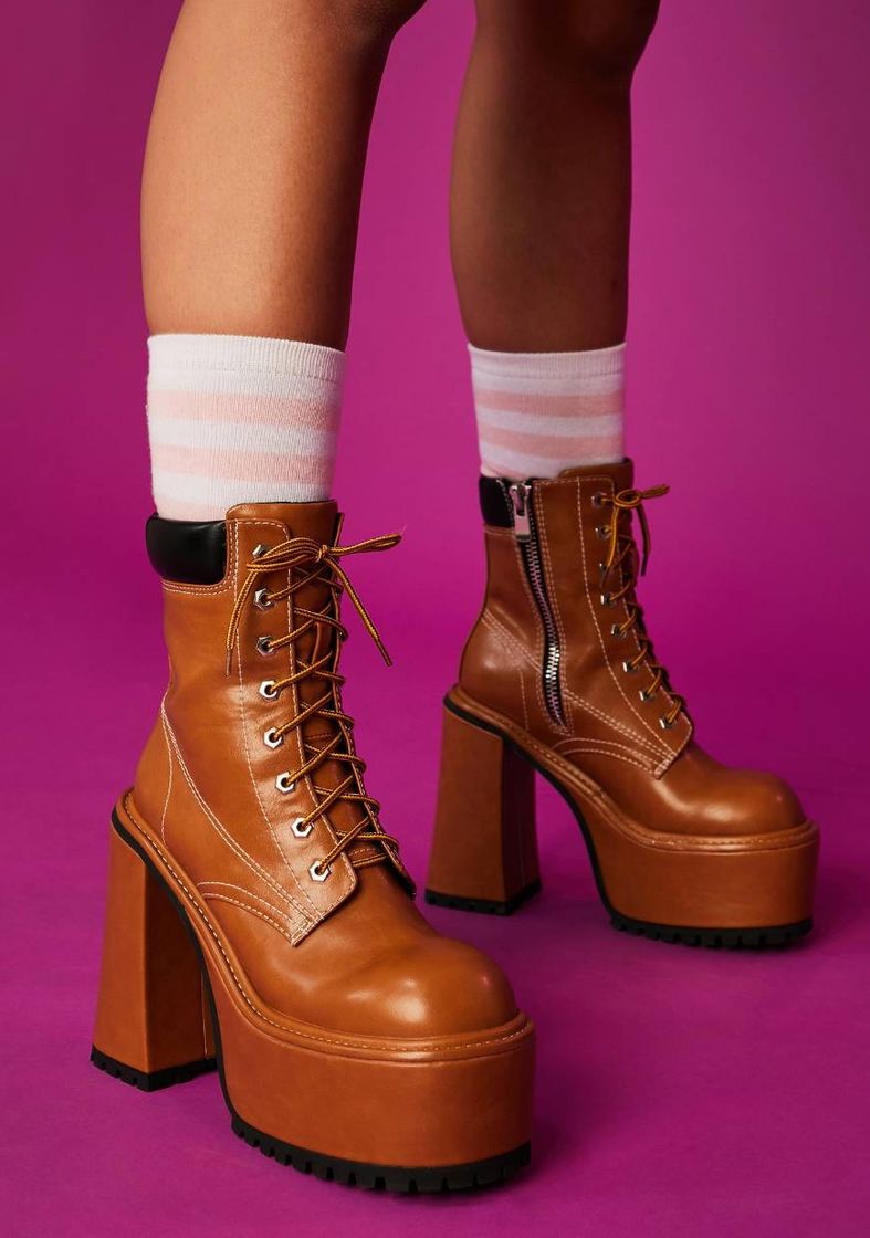 Moda LADY BOSS COMBAT BOOTS