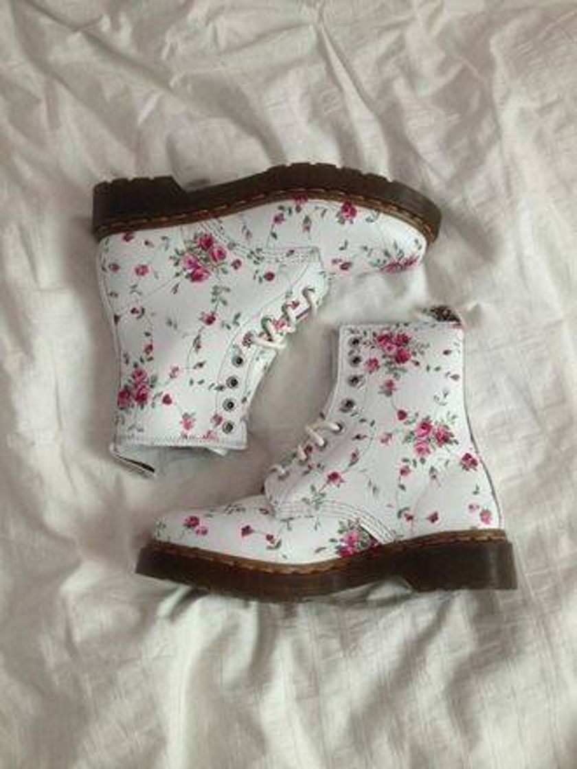 Moda Botas flores