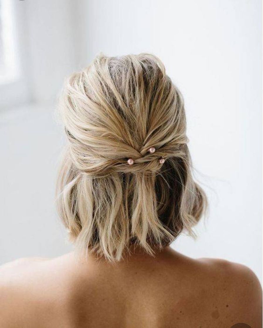 Moda Penteado em cabelo curto