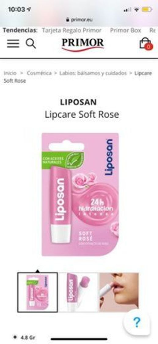 Social Lipcare Soft Rose LIPSON