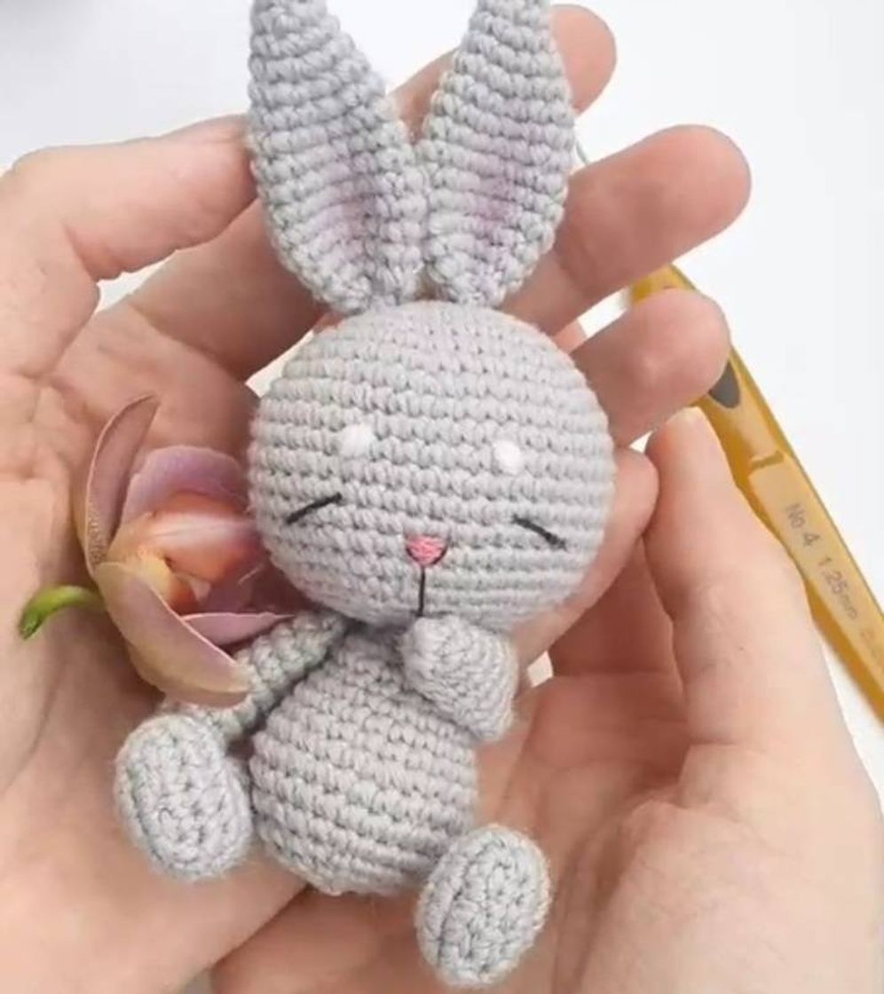 Moda Amigurumi - Bordado Nariz