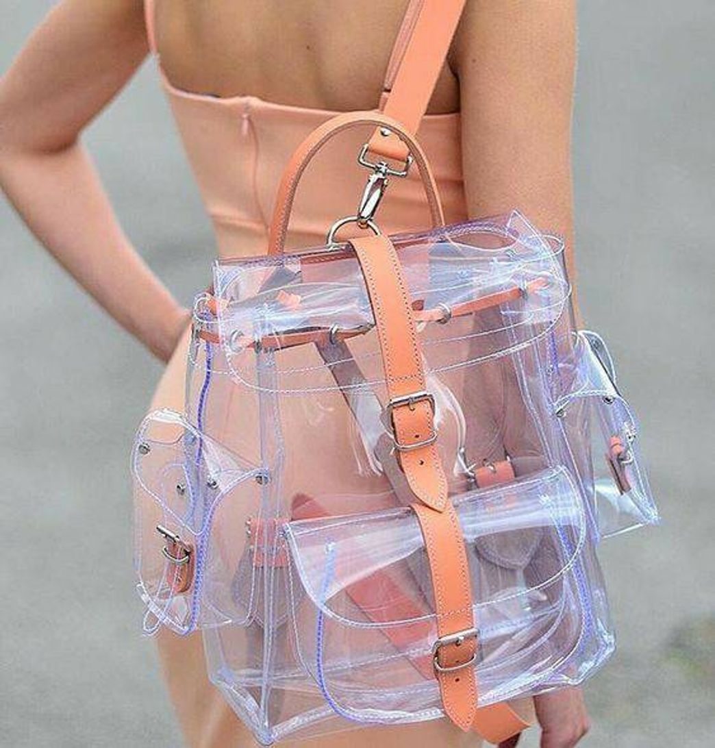 Fashion Bolsa transparente.