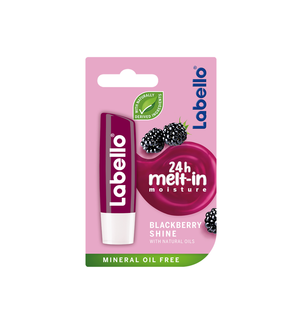 Social Labello BLACKBERRY SHINE