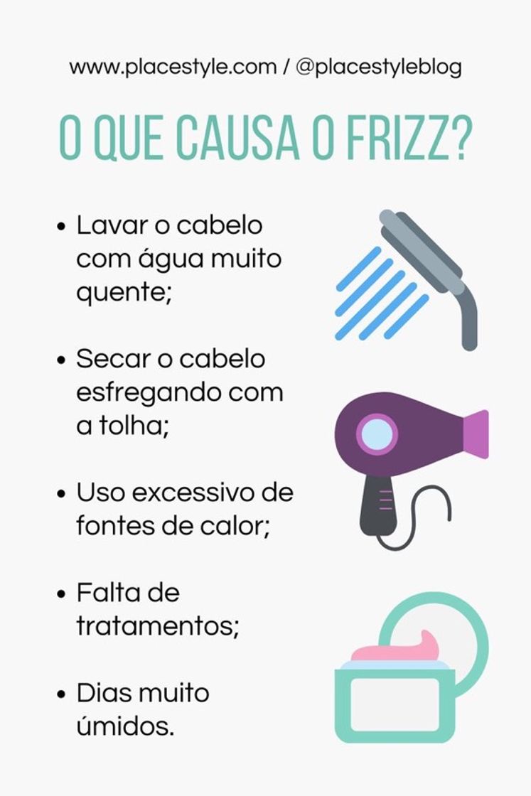 Moda O que causa o frizz?