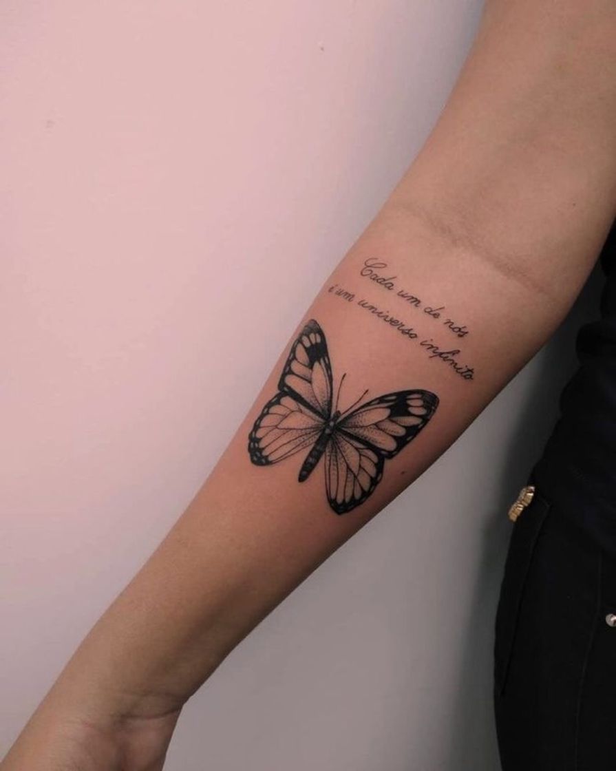 Fashion Tatto borboleta 